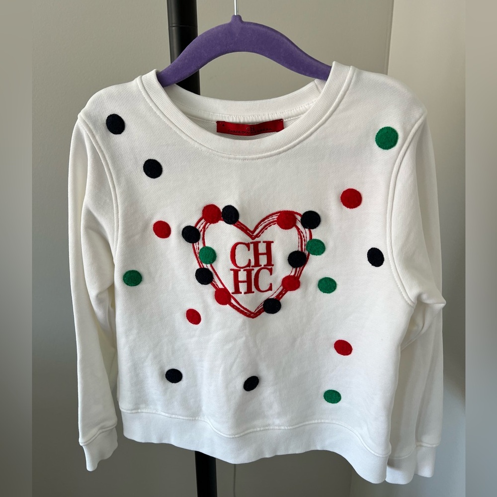Carolina Herrera girls sweater size 4